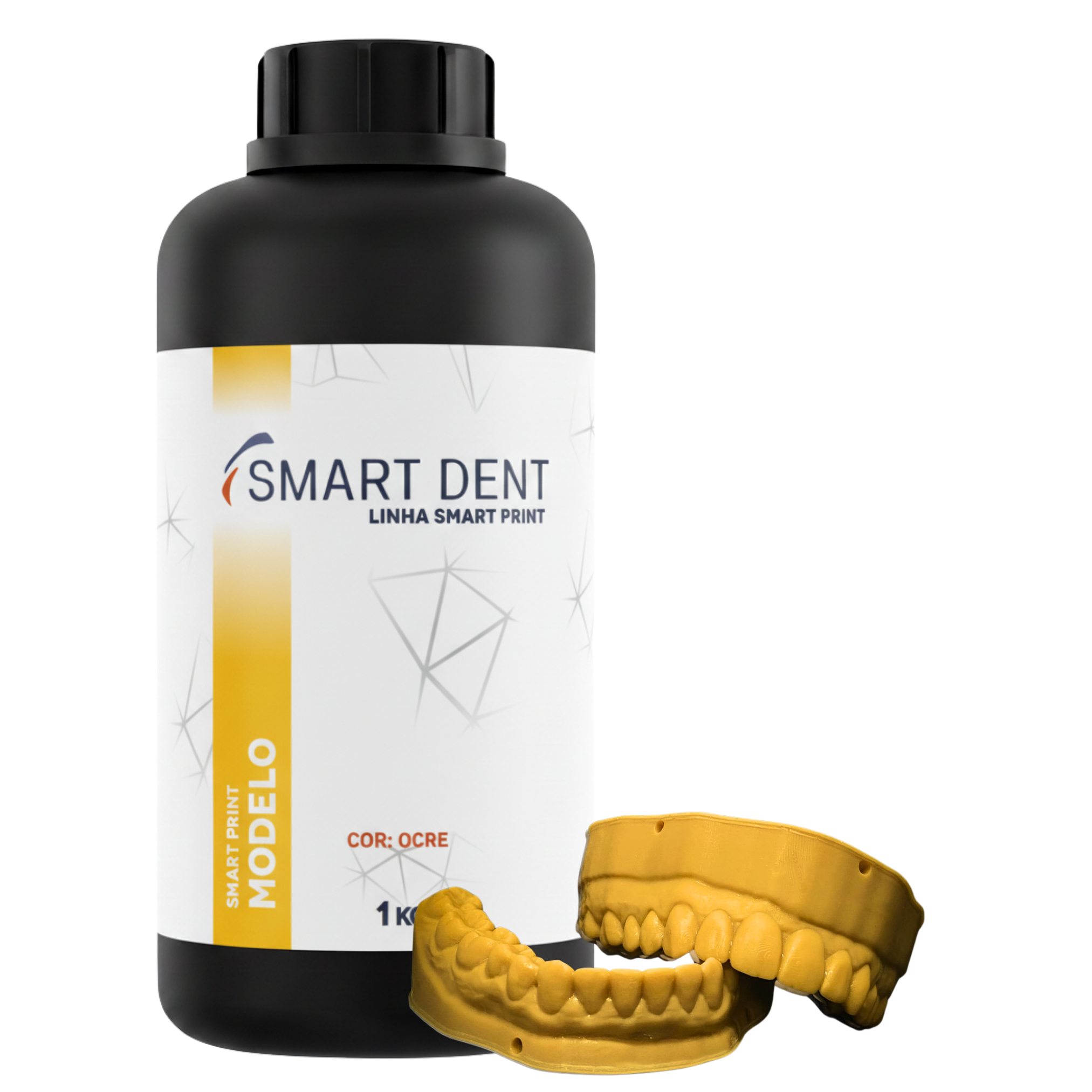 Resina 3D Smart Print Modelo Ocre