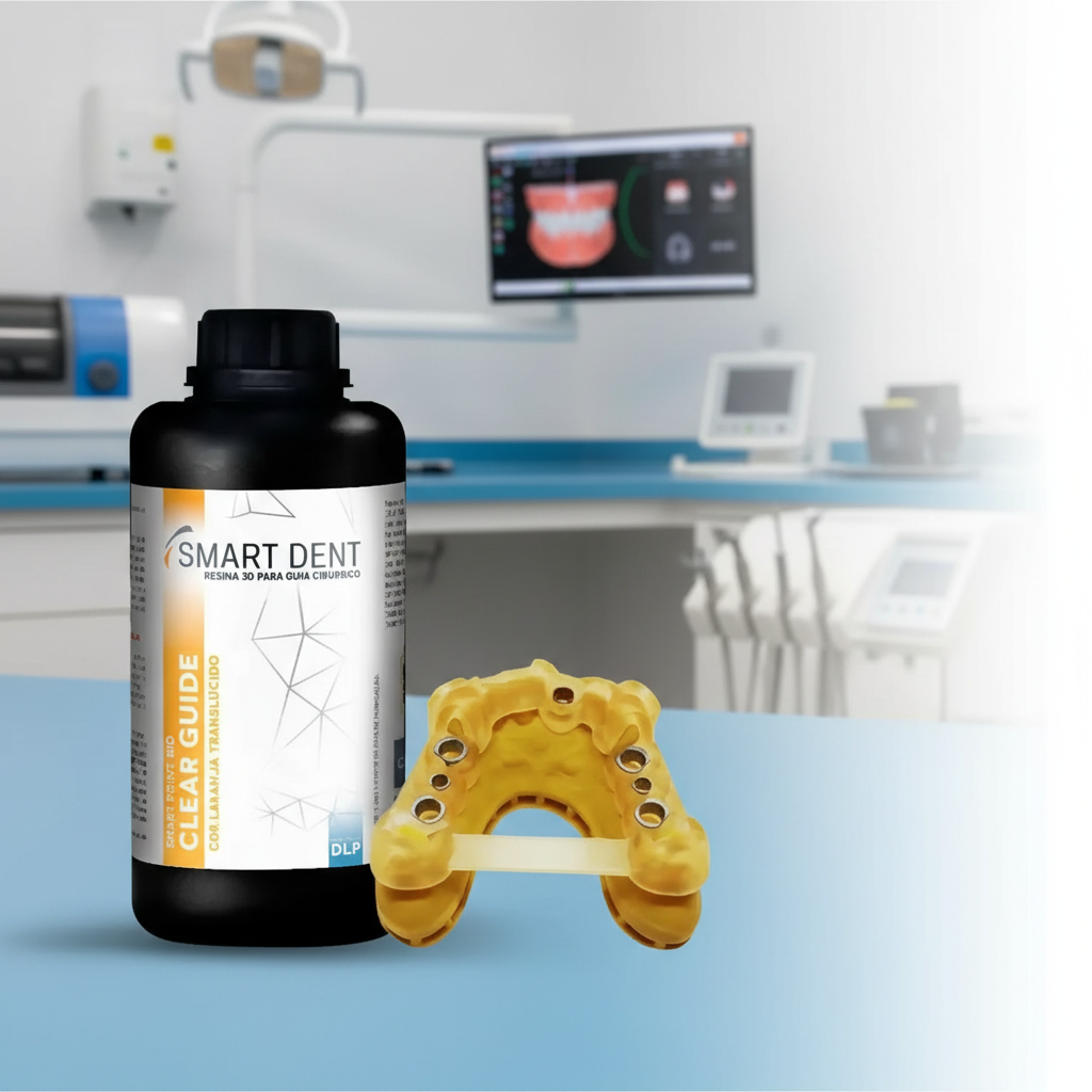 Guia Cirúrgico Digital com Smart Print Bio Clear Guide