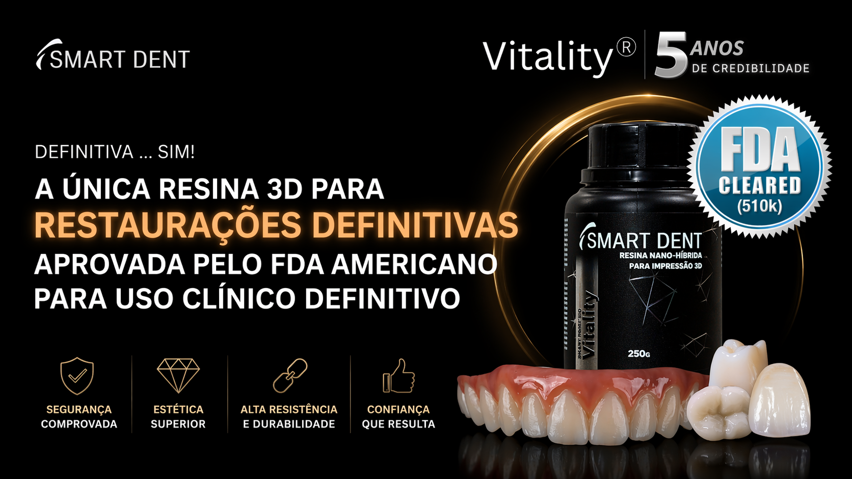 Smart Print Bio Vitality: Resina 3D Definitvo SIM!
