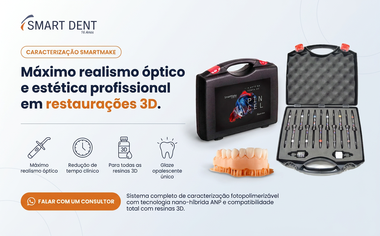 Máximo realismo óptico e estética profissional em restaurações 3D.