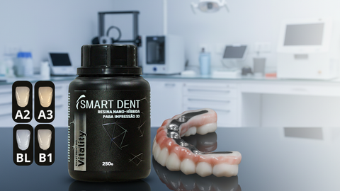 Smart Print Bio Vitality: Resina 3D FDA para Restauraciones