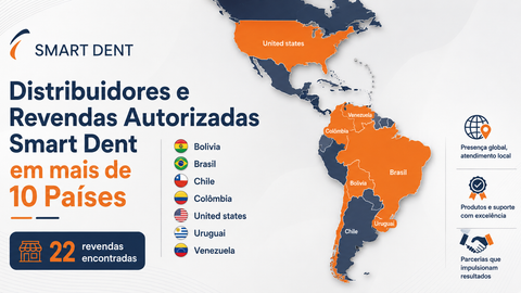 Distribuidores y Revendas Autorizadas Smart Dent — 9 Países